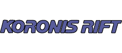 Koronis Rift logo for ZX Spectrum